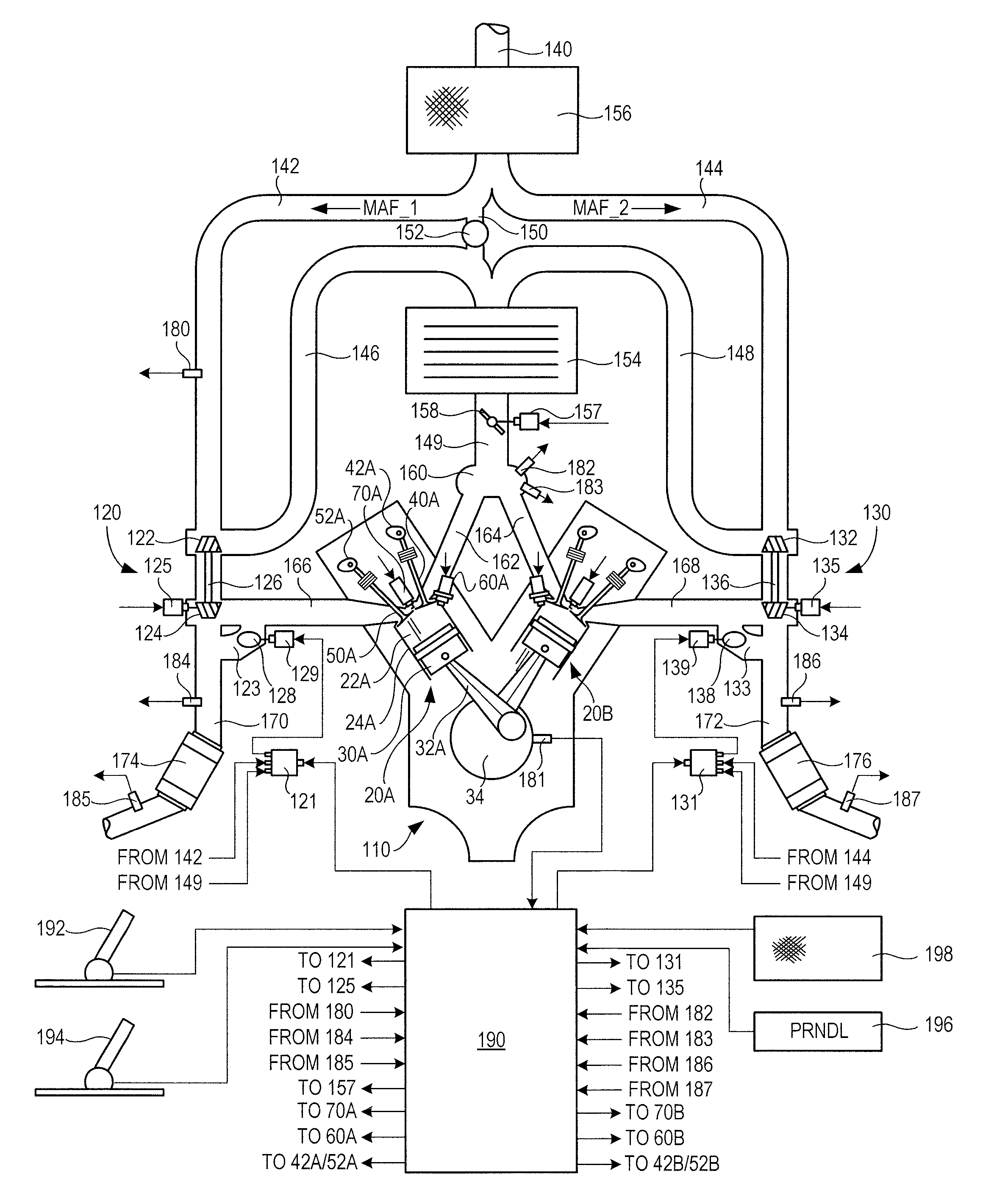 Engine idle speed and turbocharger speed control