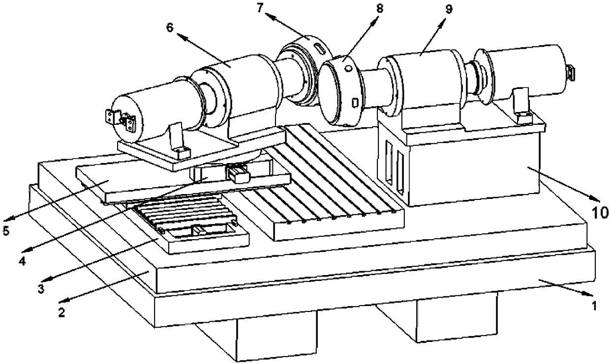 Machine tool rotating unit and casing part high-precision rotary printing electrolytic machining machine tool