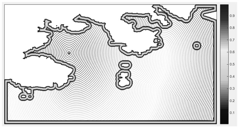 A Path Planning Method for Surface Unmanned Vessel Based on Fast Scanning Method