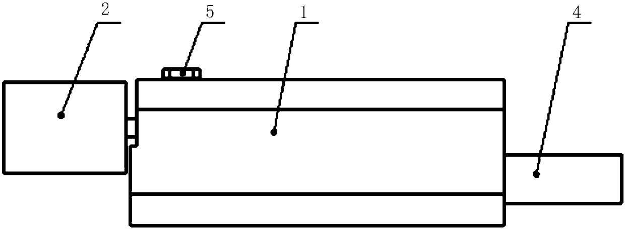 Conveying system for conveying implant and driving handle