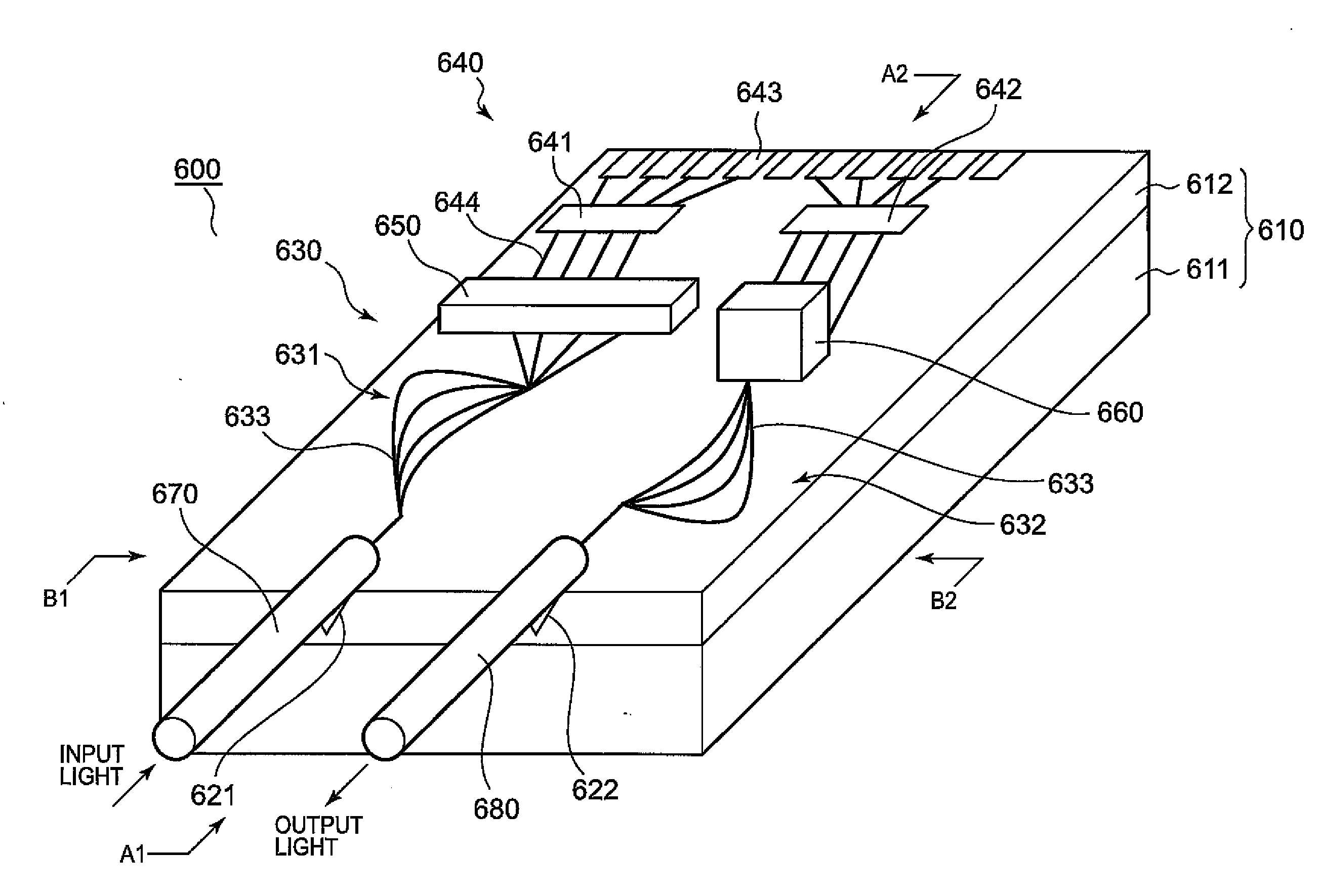 Optical Integrated Circuit, Opto-Electronic Integrated Circuit and Manufacturing Method Thereof