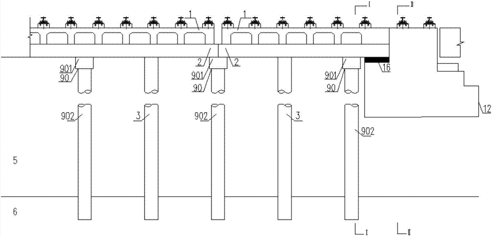 Pile Foundation Composite Framed Rail Beam Transition Section Structure in Medium and Low Speed ​​Maglev Double Line Excavation Section