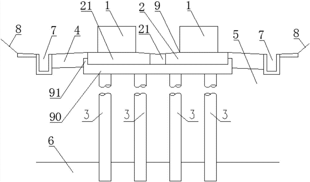 Pile Foundation Composite Framed Rail Beam Transition Section Structure in Medium and Low Speed ​​Maglev Double Line Excavation Section