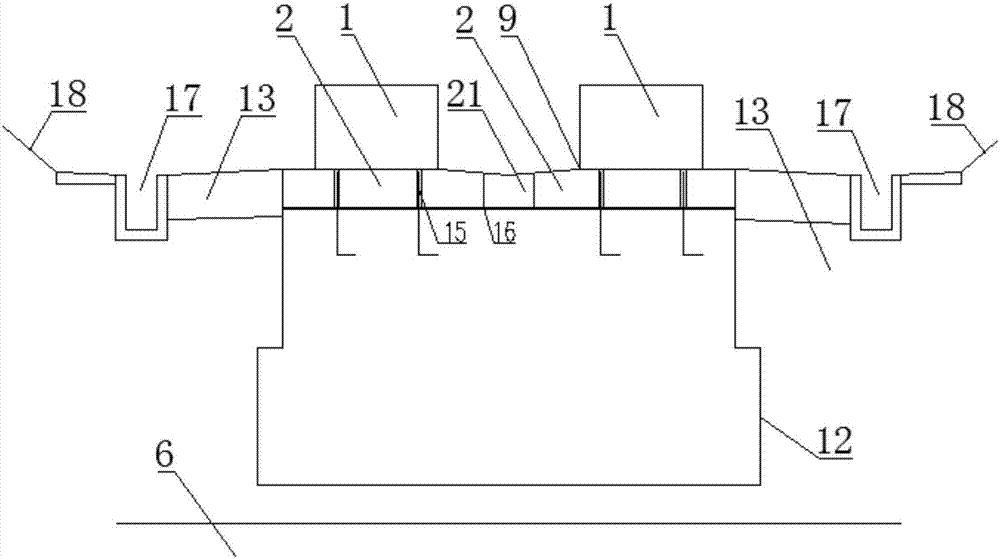 Pile Foundation Composite Framed Rail Beam Transition Section Structure in Medium and Low Speed ​​Maglev Double Line Excavation Section