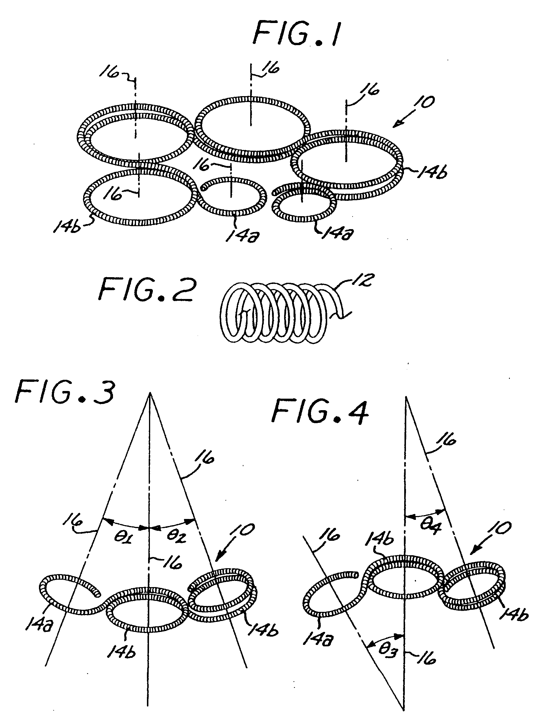 Microcoil vaso-occlusive device with multi-axis secondary configuration