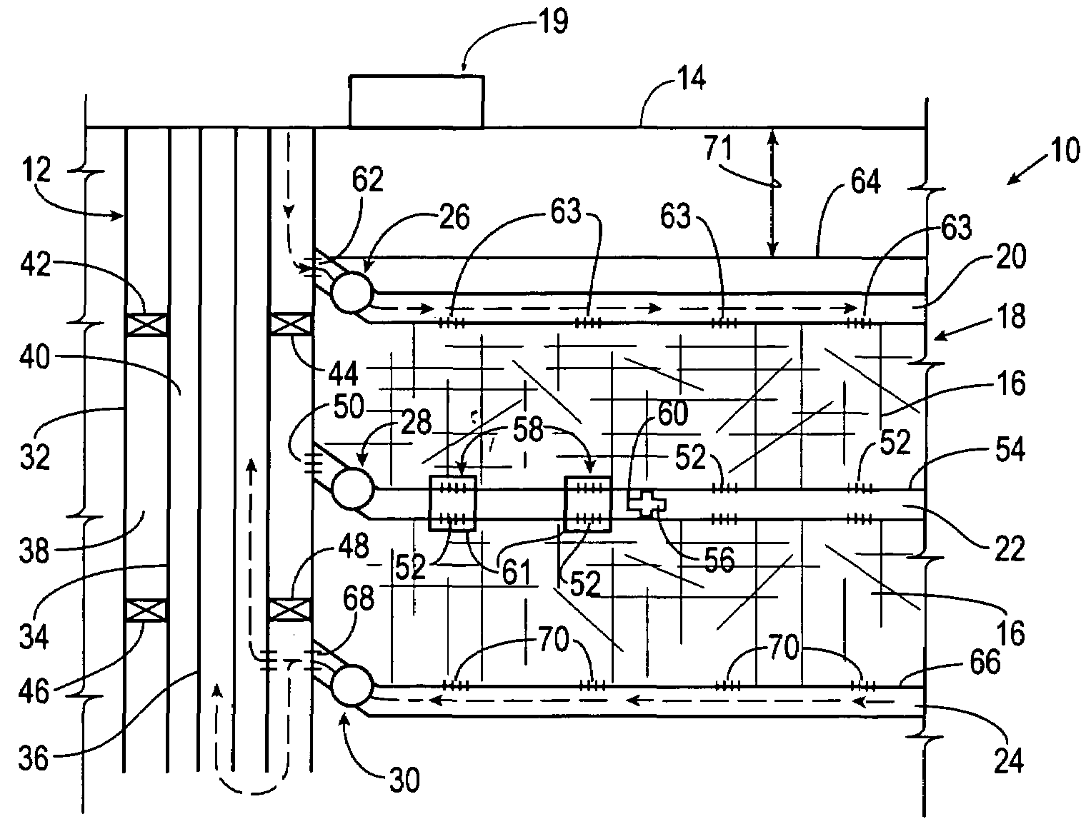 In-situ method of producing oil shale and gas (methane) hydrates, on-shore and off-shore