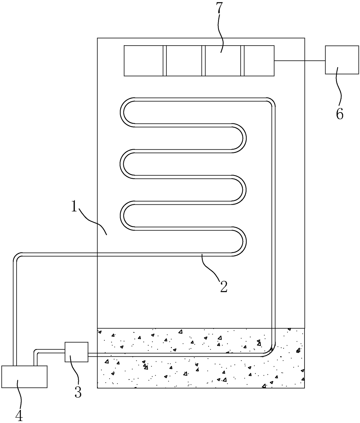 Thermal insulation structure of building