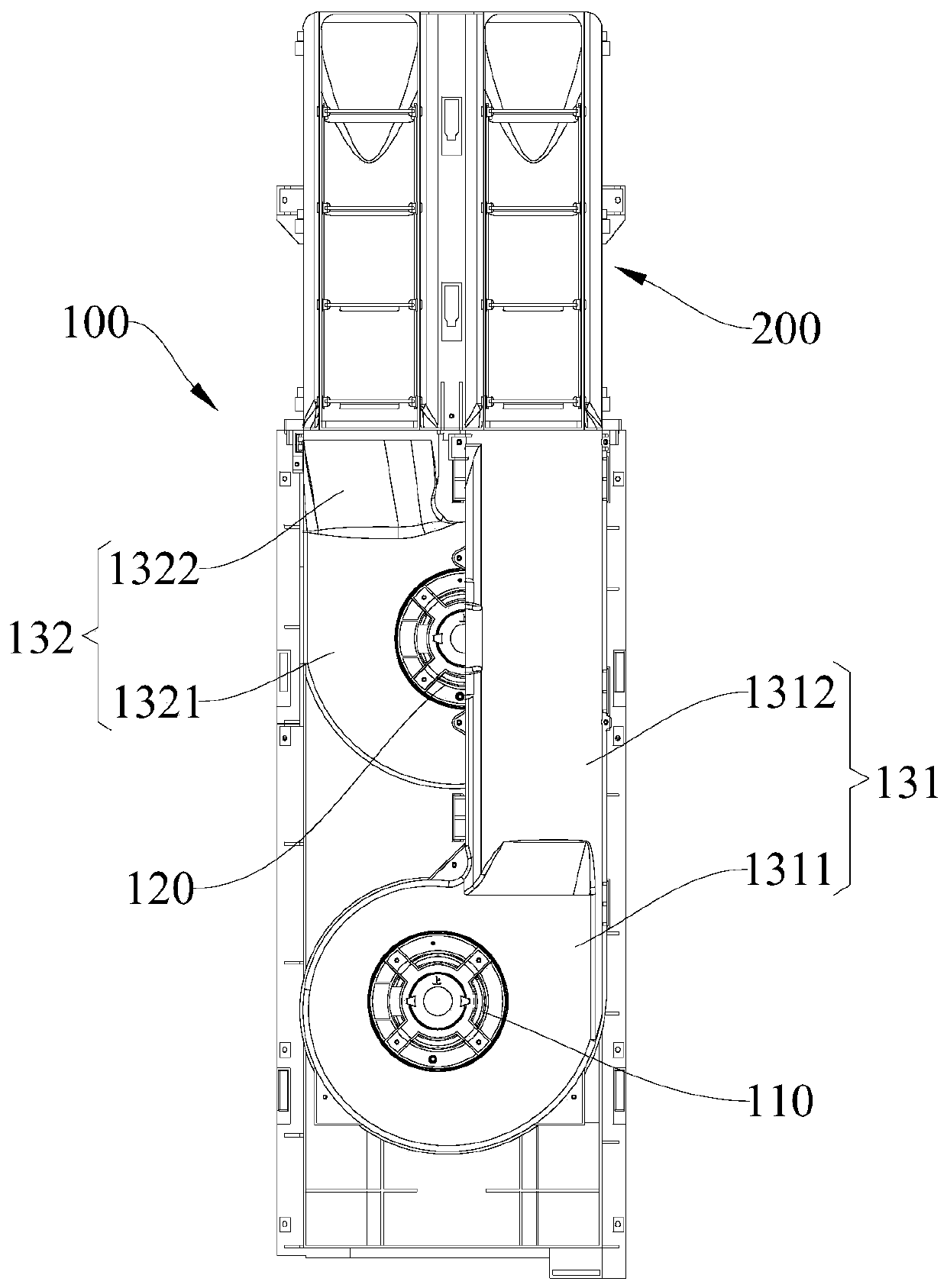 Air duct assembly and air conditioner