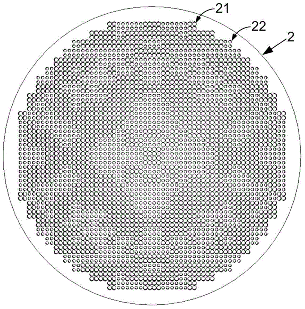 Transforming lens generating Bessel wave beams