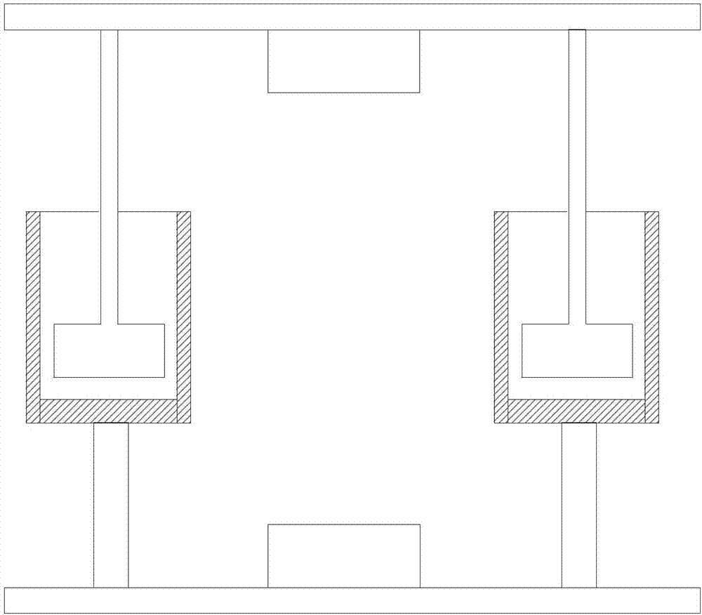 Space foldable viscous damper and energy consumption mechanism in frame structure