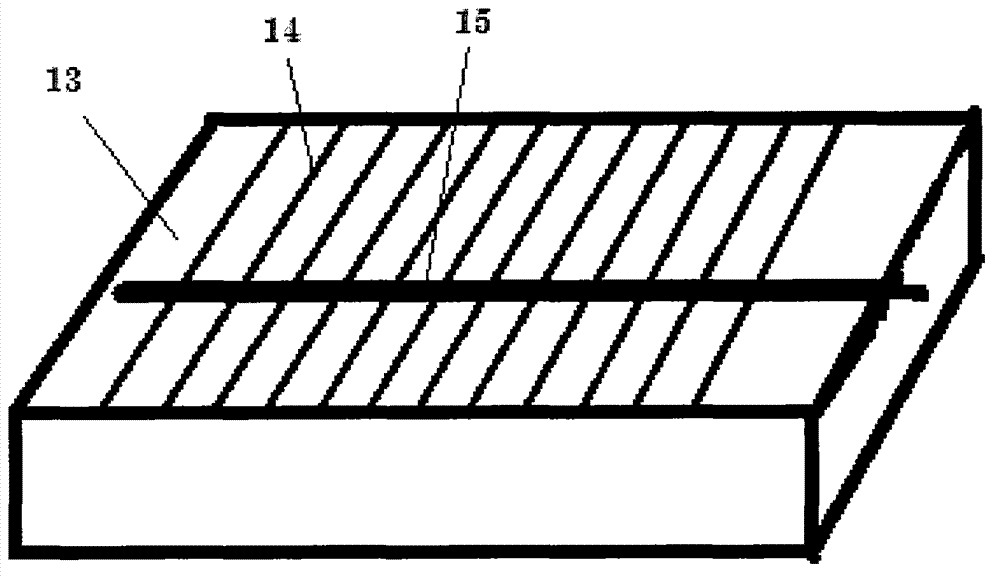 Device and method for preparing waveguide and grating by femtosecond laser etching