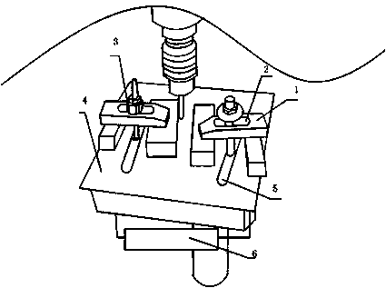 Rail-spraying magnetic drill floor