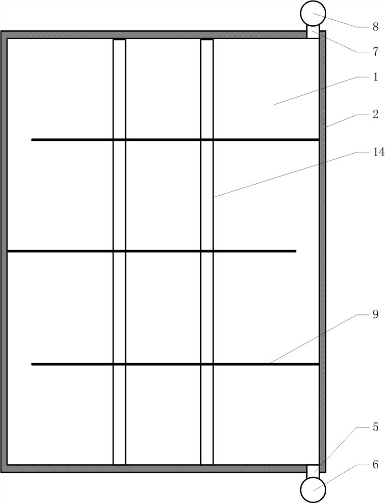 Drawer-type double-sided electromagnetic heating system