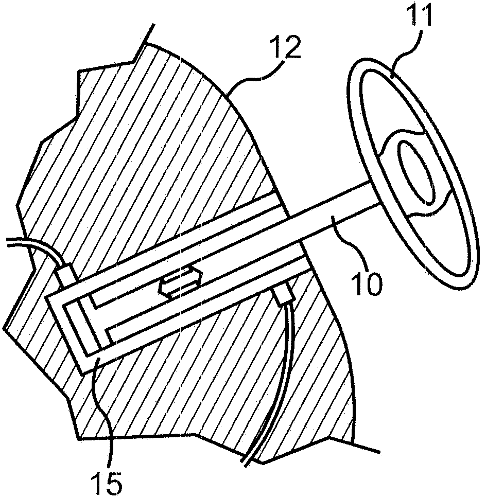 Motor vehicle with retractable steering wheel