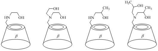 Beta-cyclodextrin derivative and preparation method and application thereof