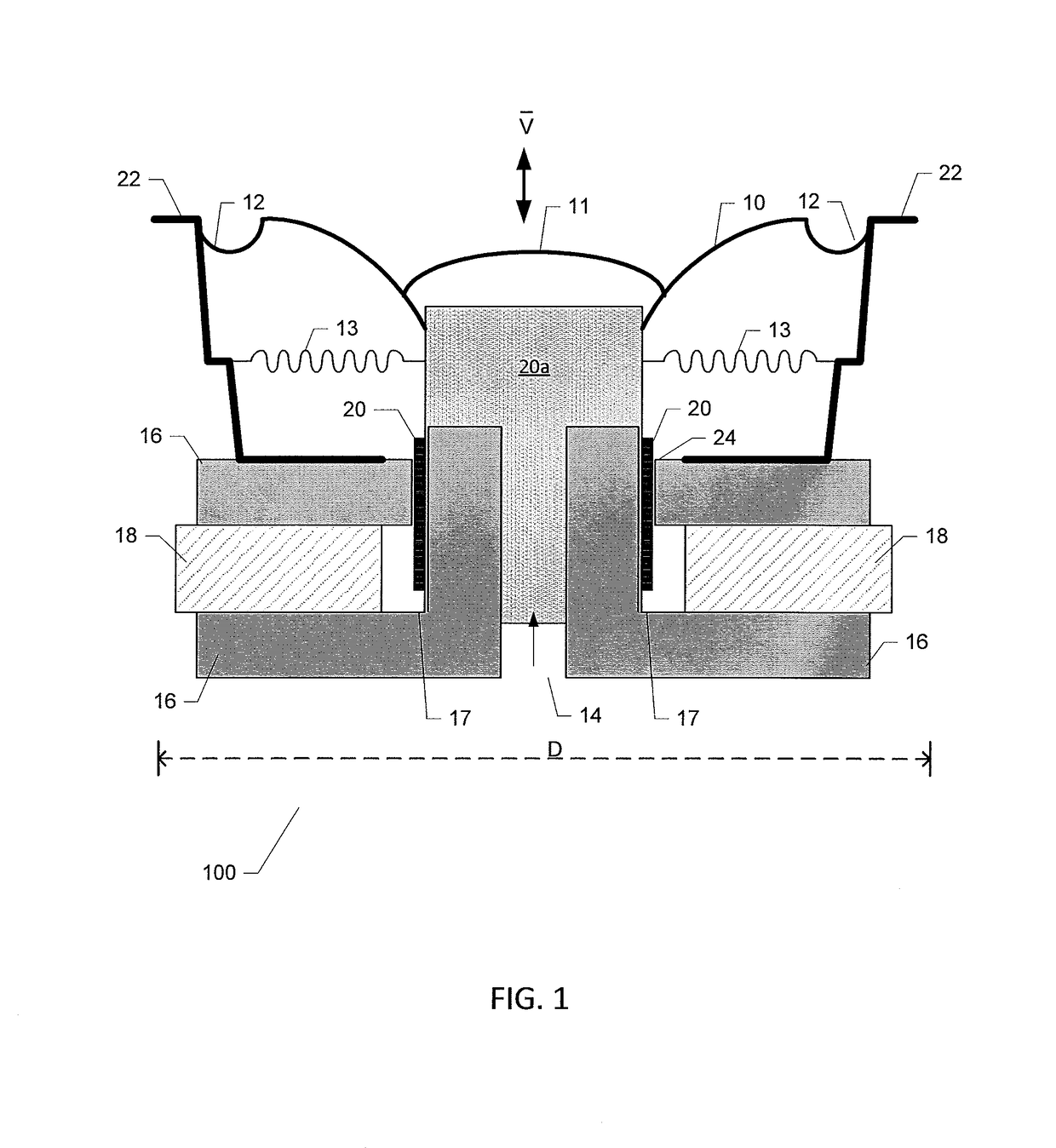 Method and detector of loudspeaker diaphragm excursion