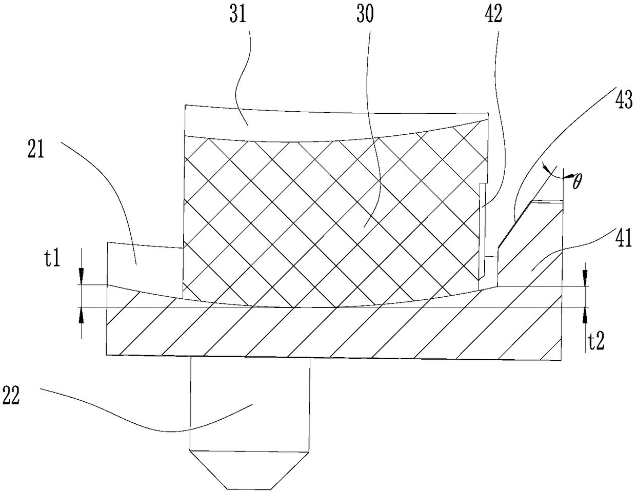 Knee joint prosthesis