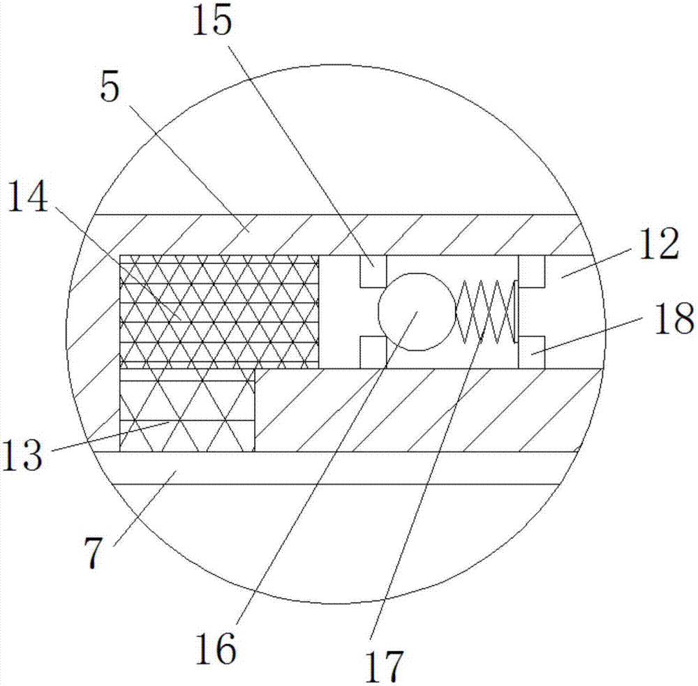 Anti-blocking stop valve