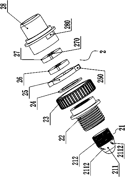 Continuously adjustable micro-nano bubble high-efficiency degassing device