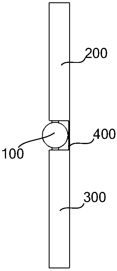 Hinge member, terminal equipment and folding mechanism of same