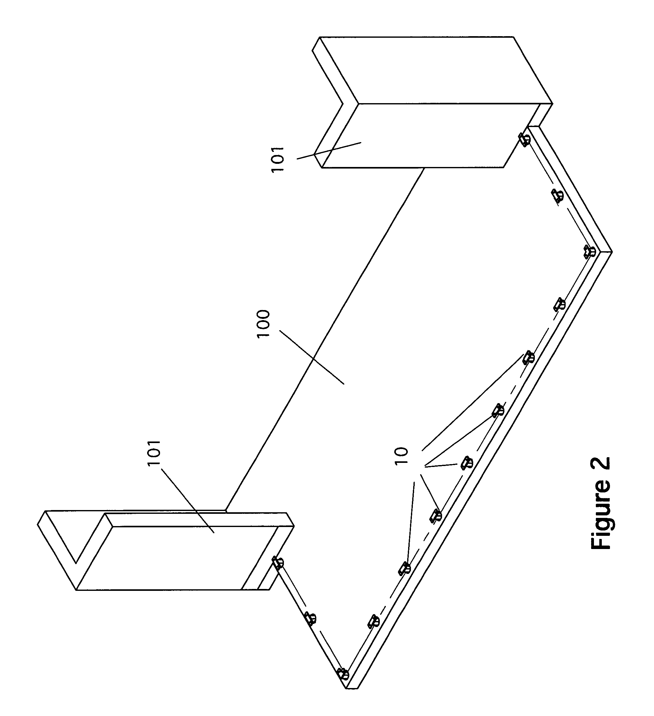 Stanchion base shoe support for railings