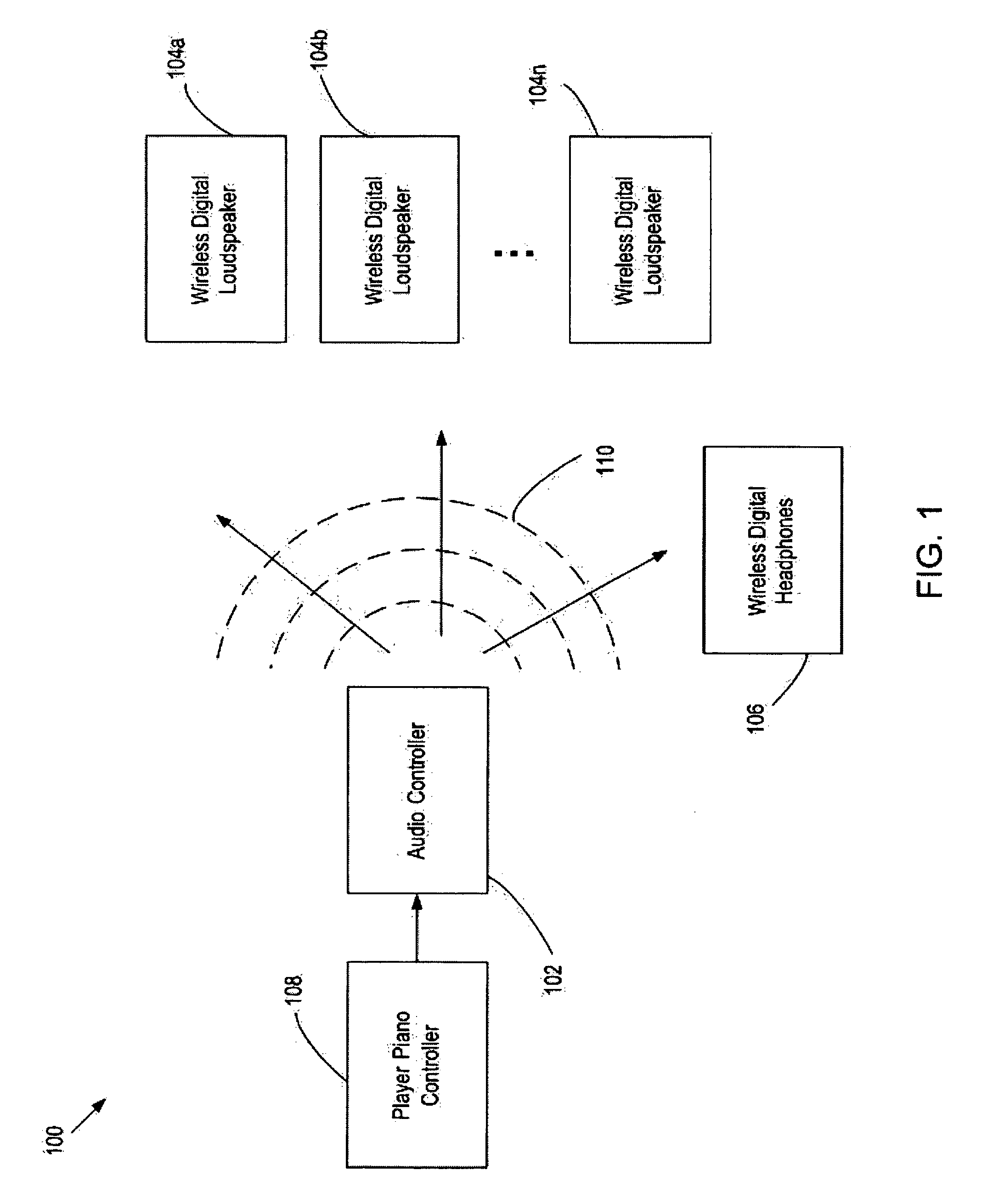 Method and apparatus for wireless digital audio playback for player piano applications