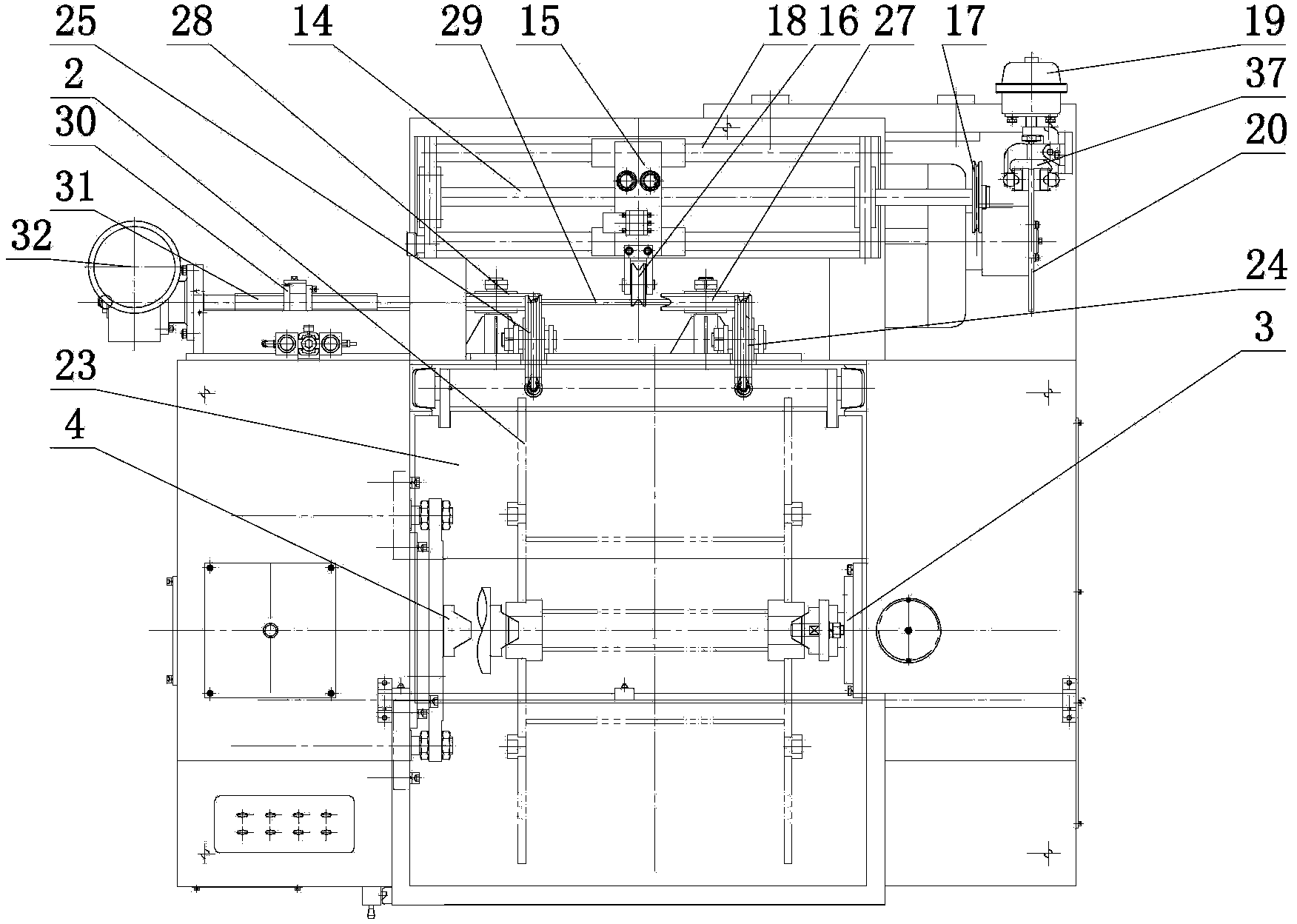 Bobbin-equipped wire take-up machine