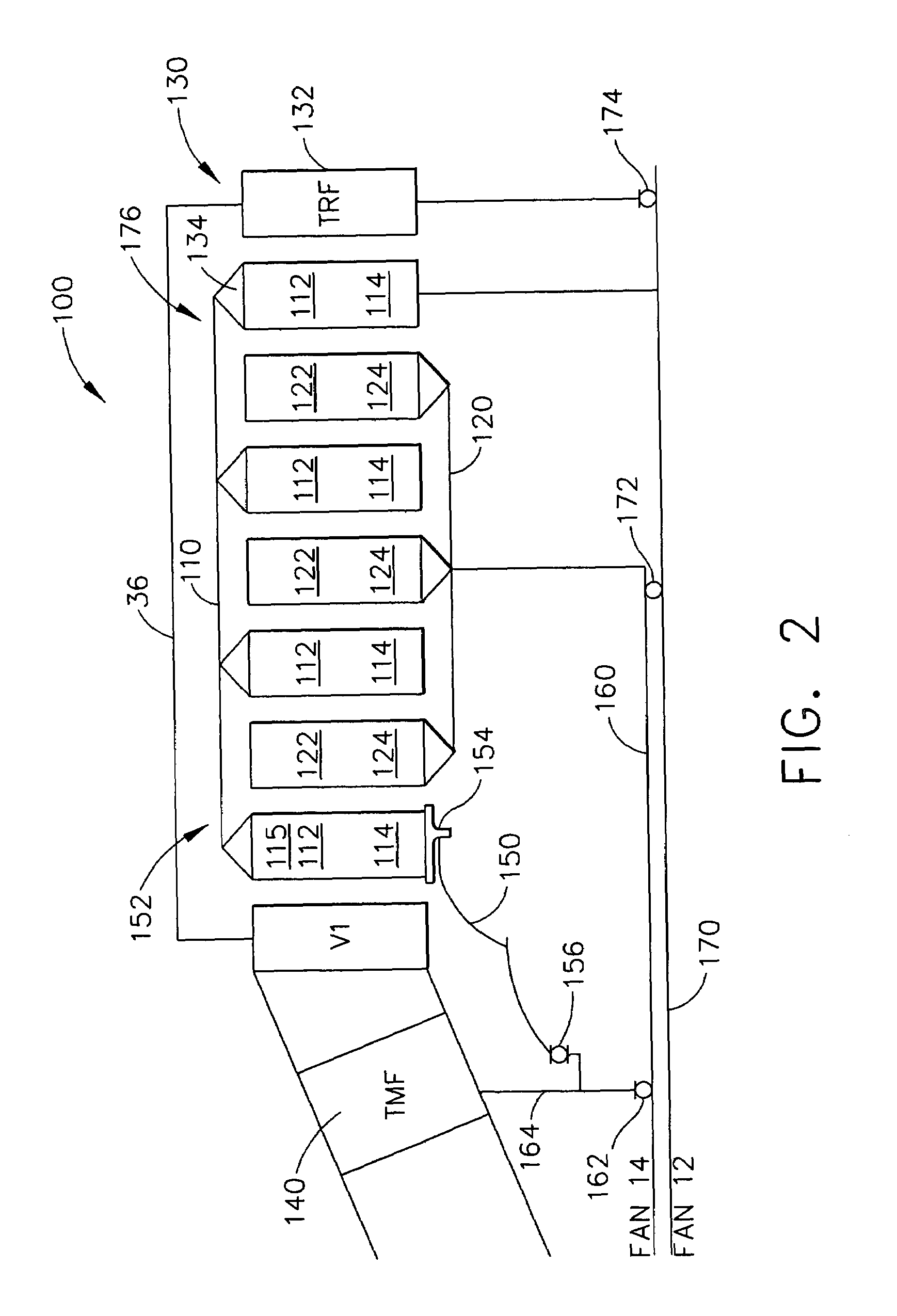 Counter-rotating gas turbine engine and method of assembling same