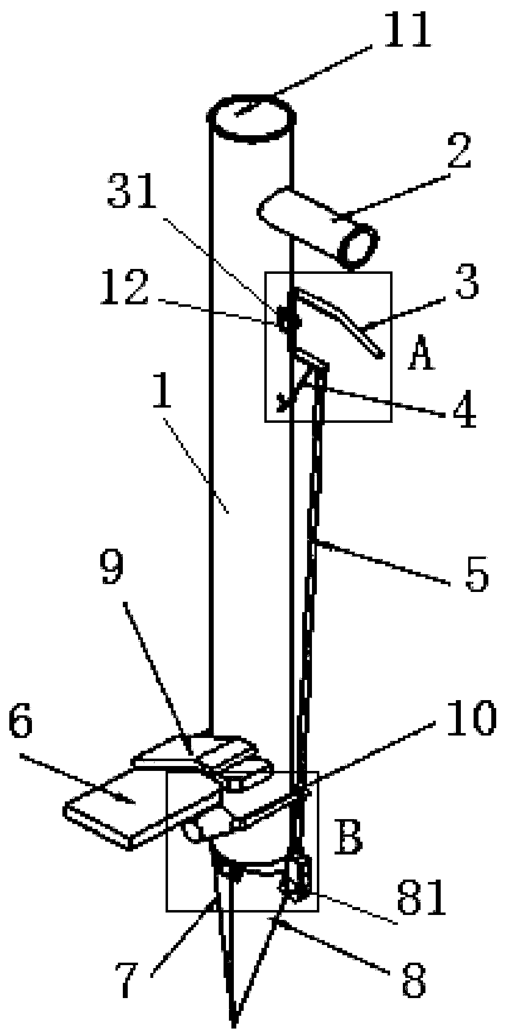 A Simple Tobacco Seedling Transplanter in Mountain Area