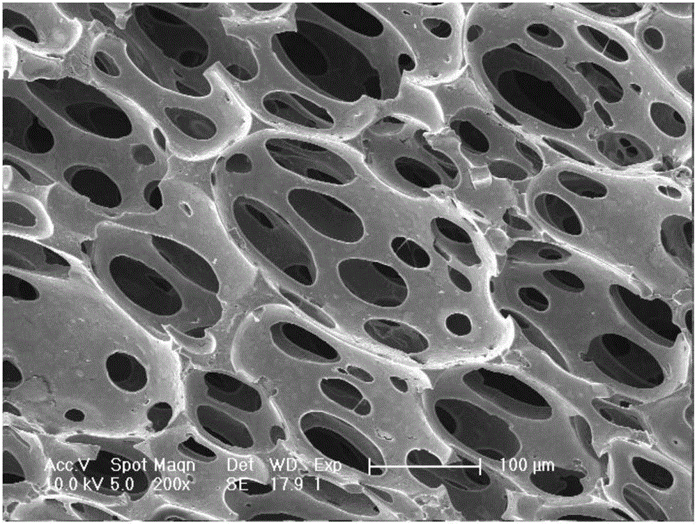 Surgical dressing material with cooling property and preparation method of surgical dressing material