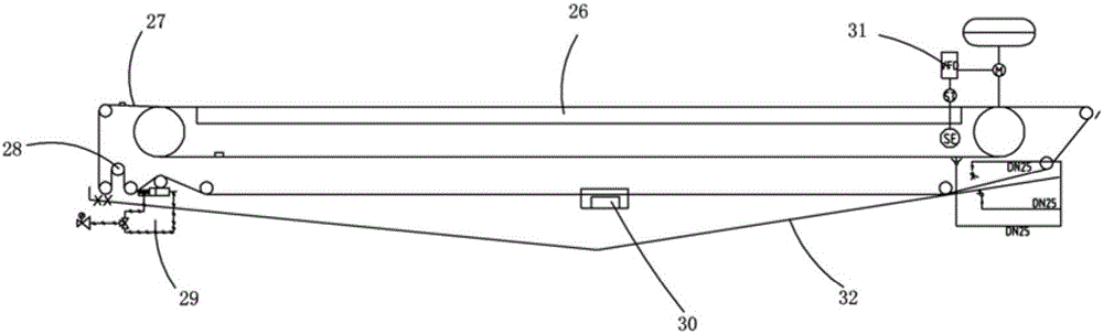 Flying ash harmless treatment resource recycling utilization device and treatment method