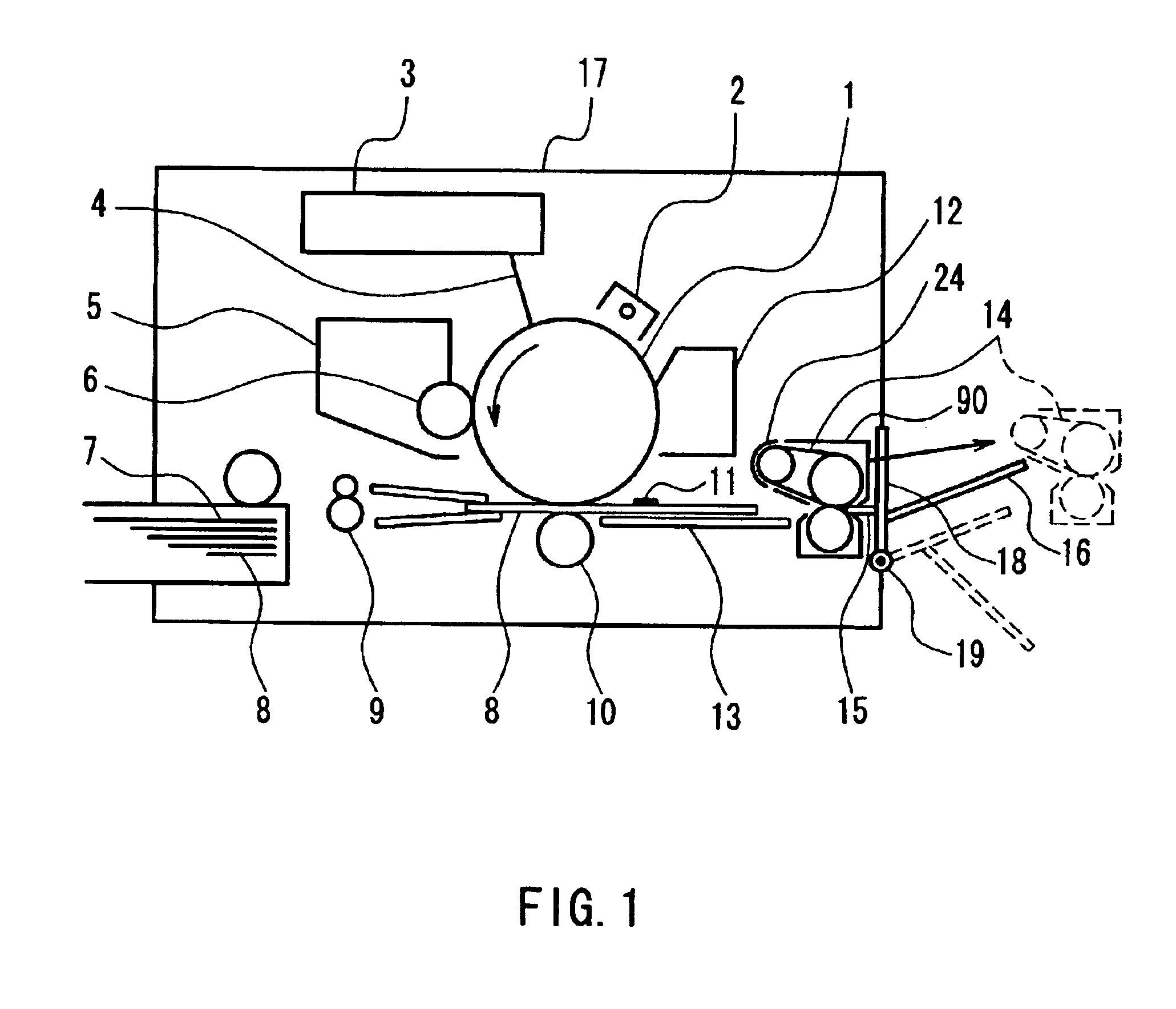 Image heating device, image forming apparatus, image copying machine, and method for controlling temperature