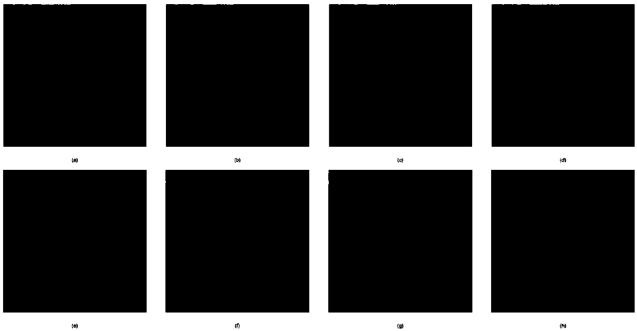 Hyperspectral image super-resolution reconstruction method based on spectrum-space combination and gradient domain loss