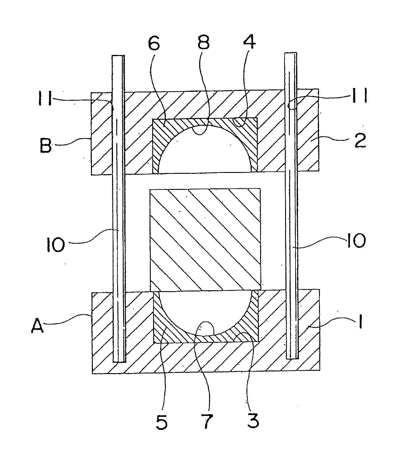 Ice cake making apparatus and method