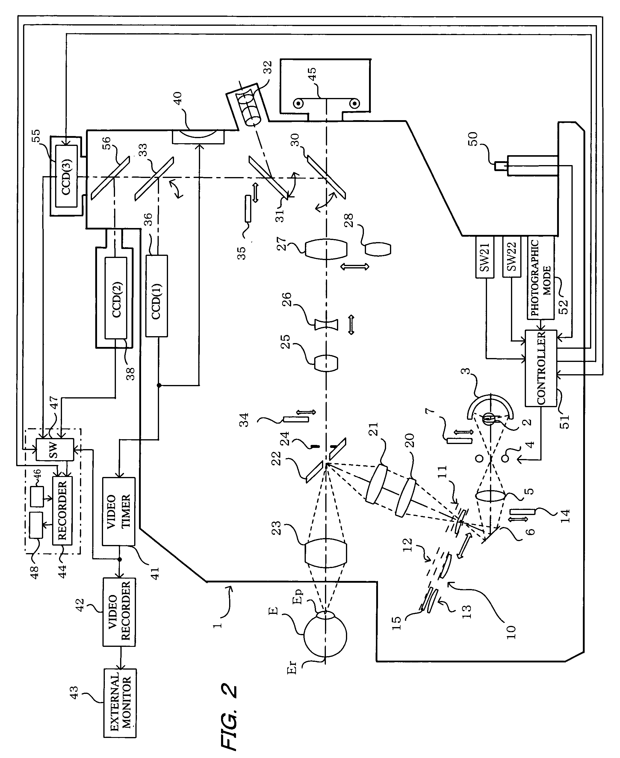 Ophthalmic photographic apparatus