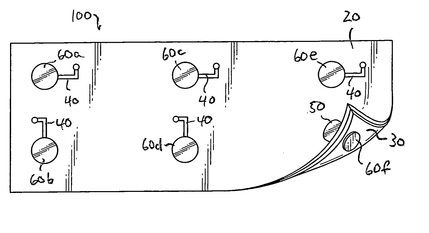 Heat spreaders with vias