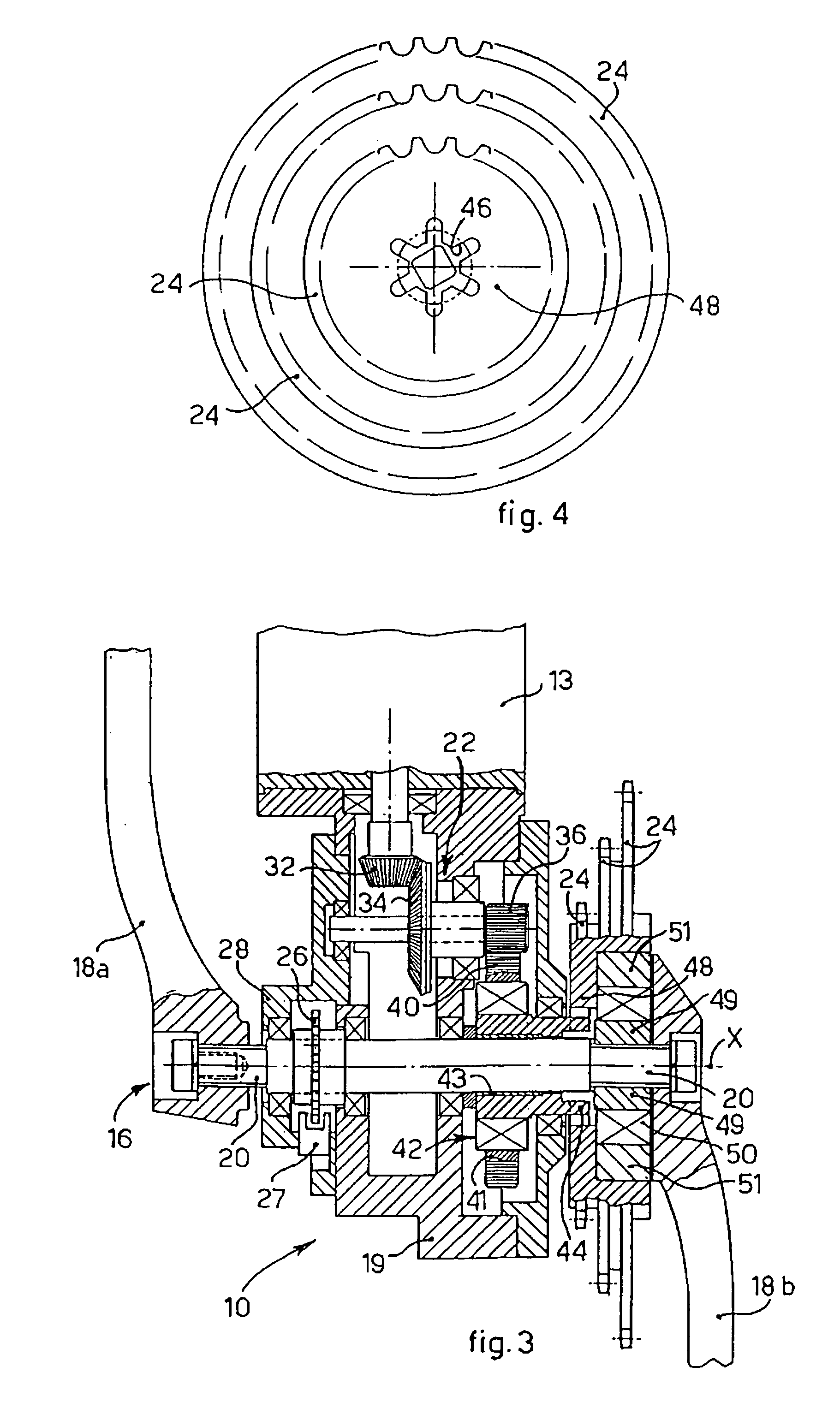 Drive unit able to be applied to a vehicle provided with pedals