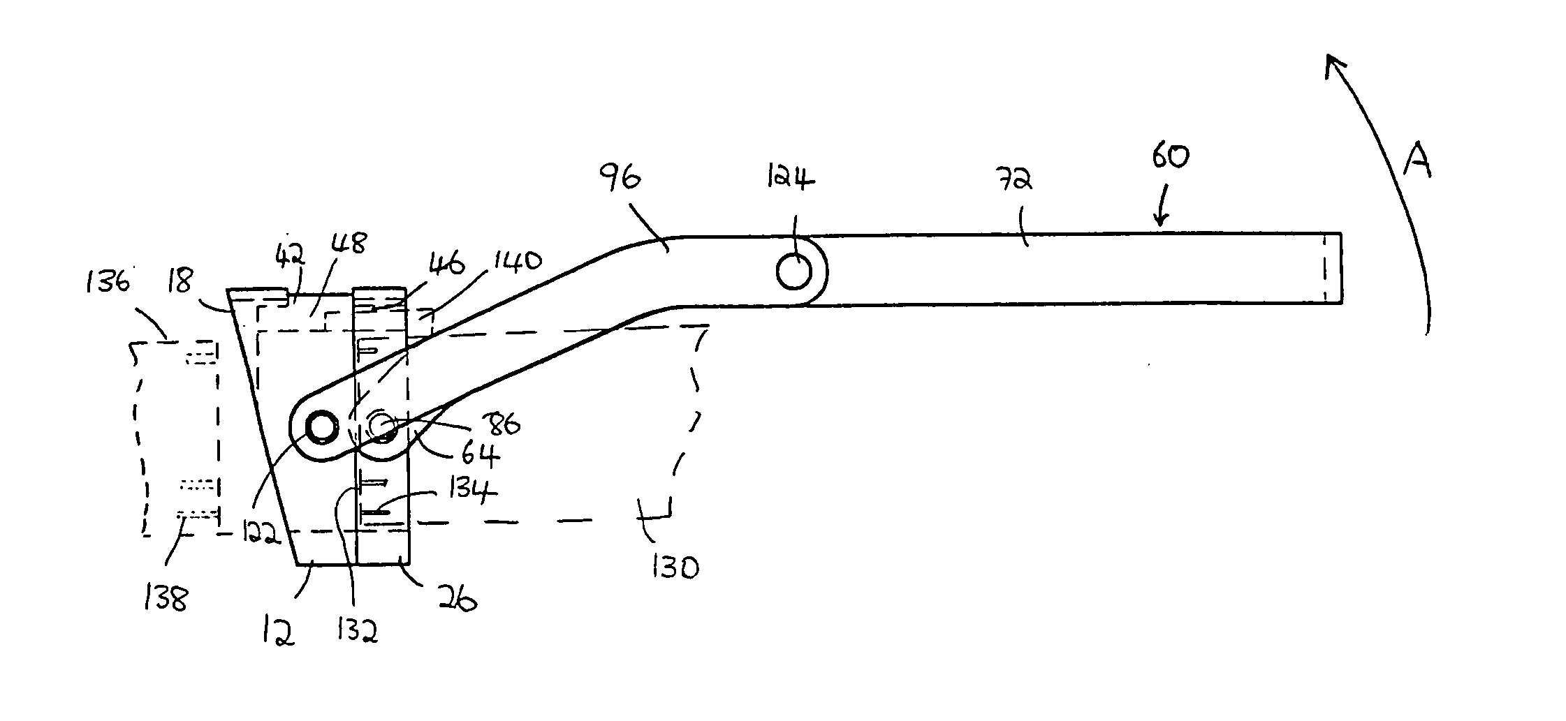 Clamp connection and release device