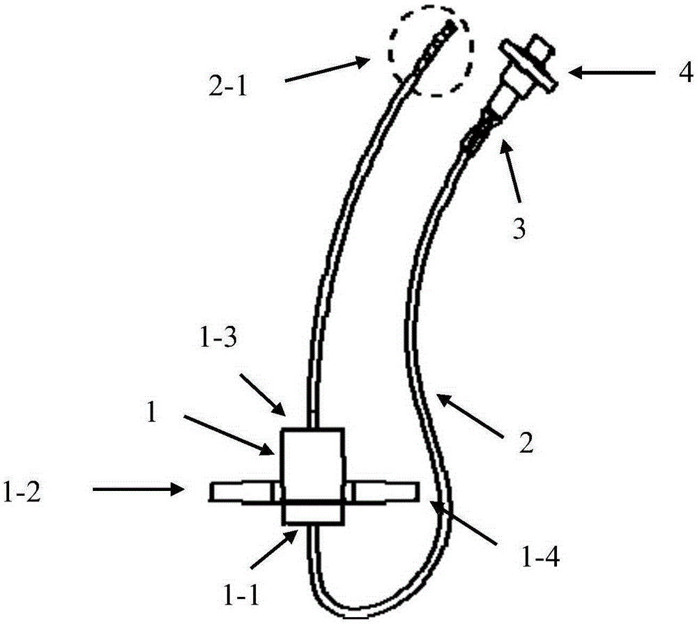 Inhalational anaesthesia medical appliance assembly matched with CO2 concentration monitor device