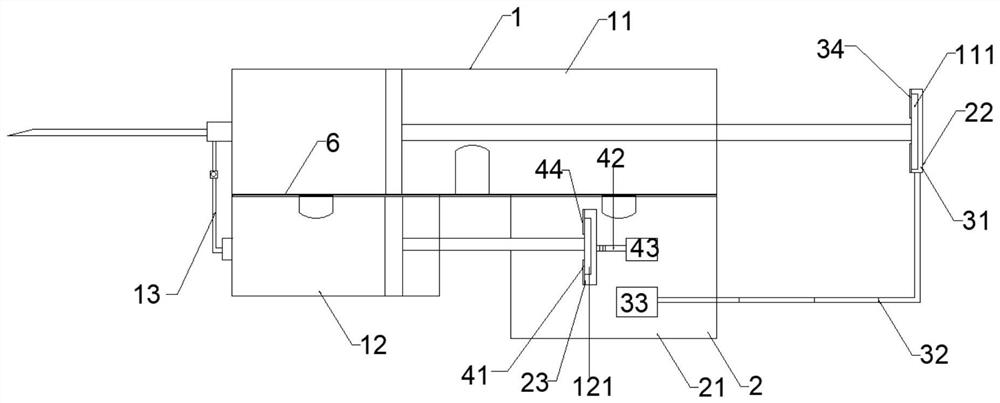 Radionuclide projectile injection device