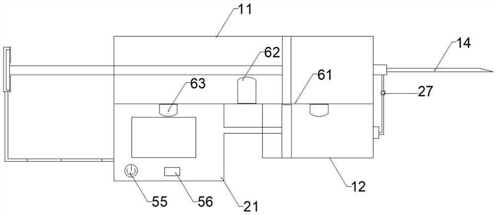 Radionuclide projectile injection device