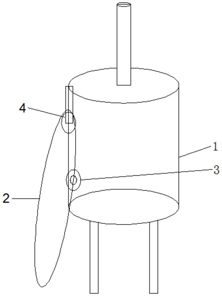 Ash tank with residual ash amount real-time detection function