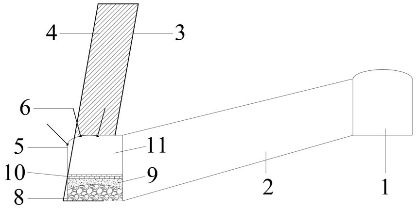 Mechanized filling mining method for steeply inclined thin vein under soft rock stratum condition