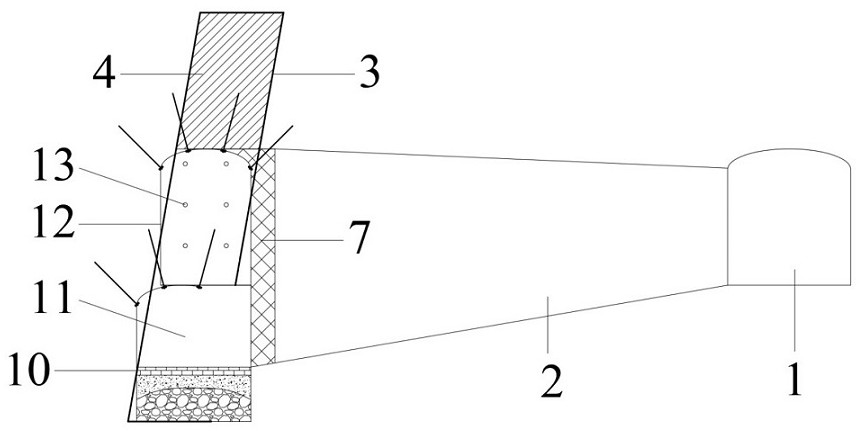 Mechanized filling mining method for steeply inclined thin vein under soft rock stratum condition