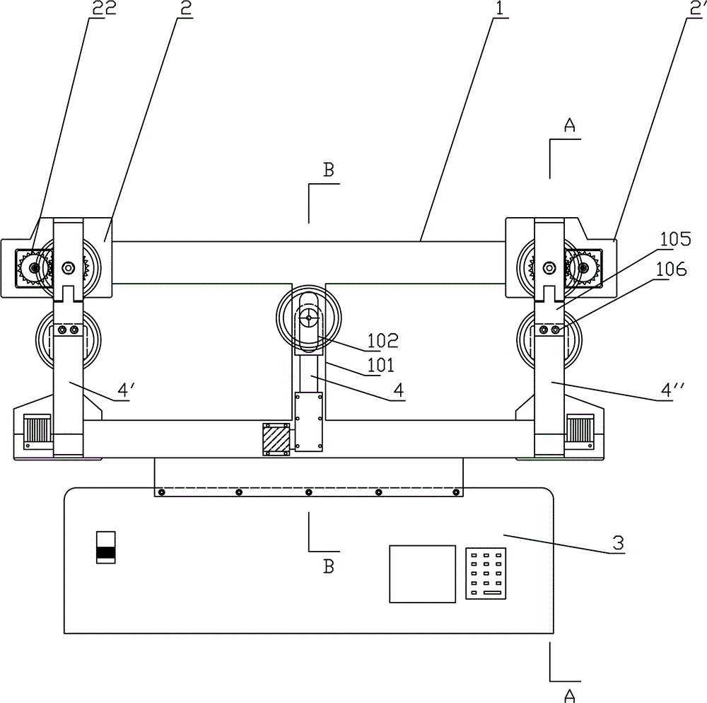 High voltage transmission line press-bending deicing method and device