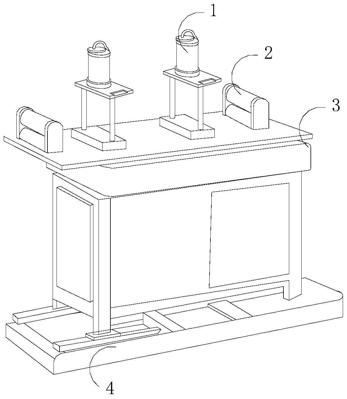 Winding equipment for transformer iron core