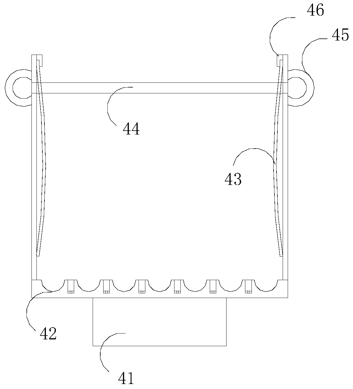 Winding equipment for transformer iron core