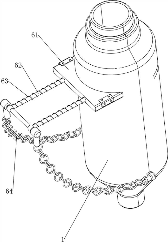 Medicine residue separator for breast surgerydepartment