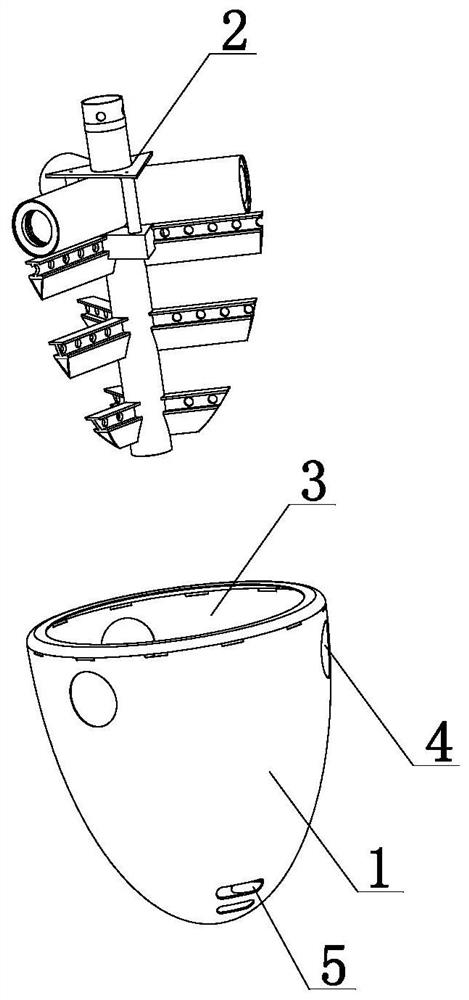 Stirrer for electric heating stirring tank