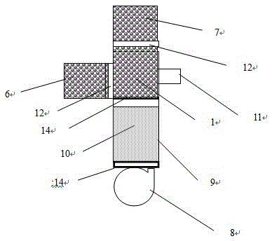 Solid granular block disc type solar fluidized driving heat exchange/transfer system